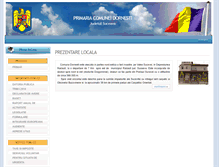 Tablet Screenshot of primariadornesti.ro